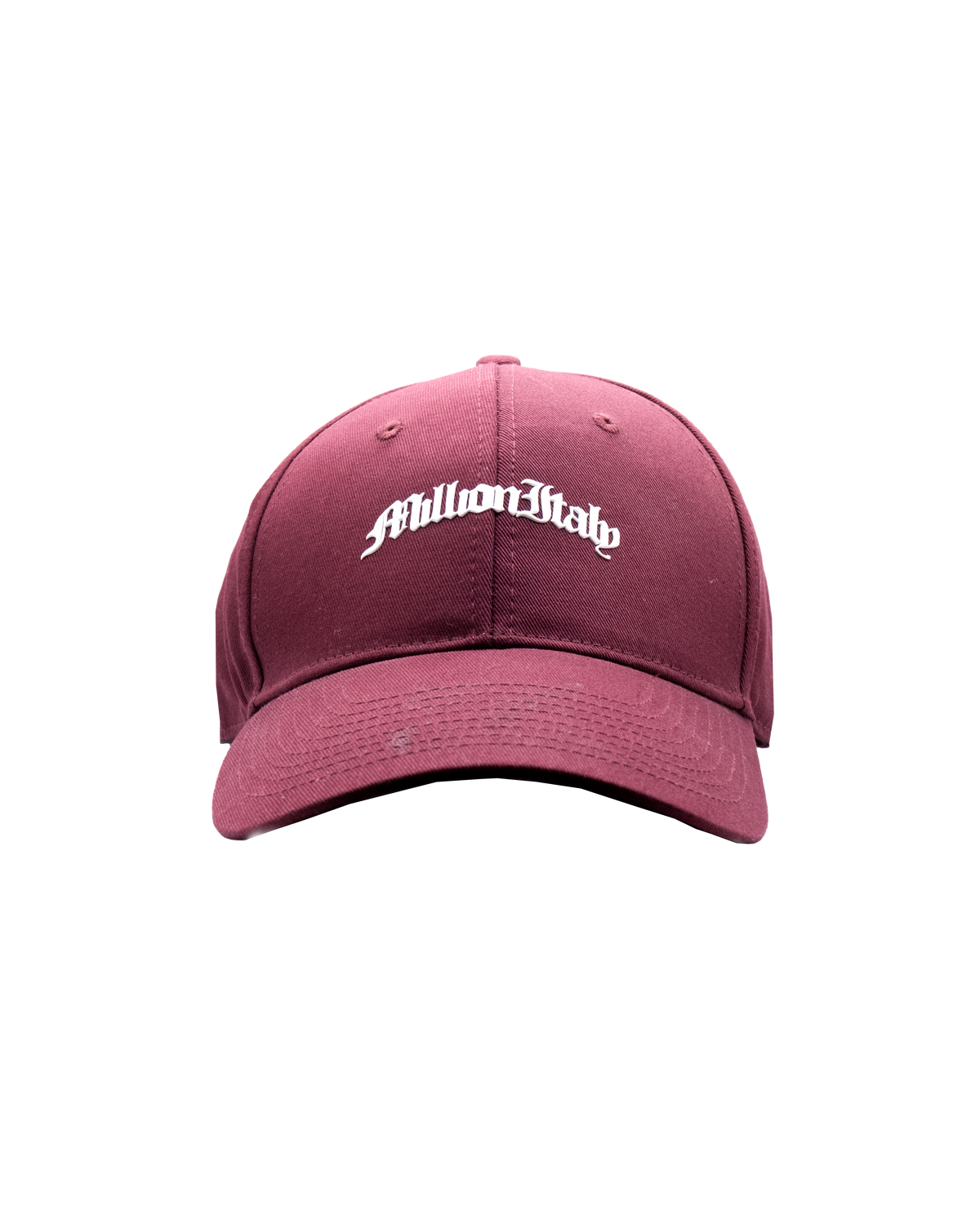 Cappello Logo in Rilievo Bordeaux