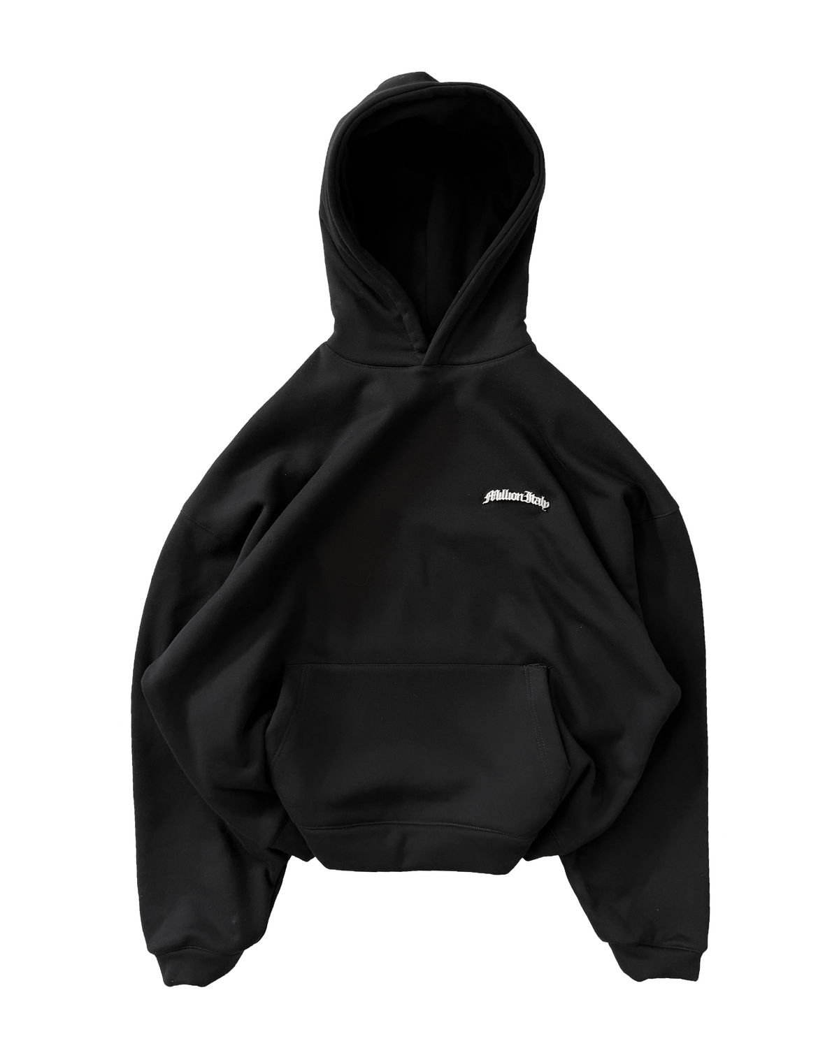 Hoodie Logo Metal Nera