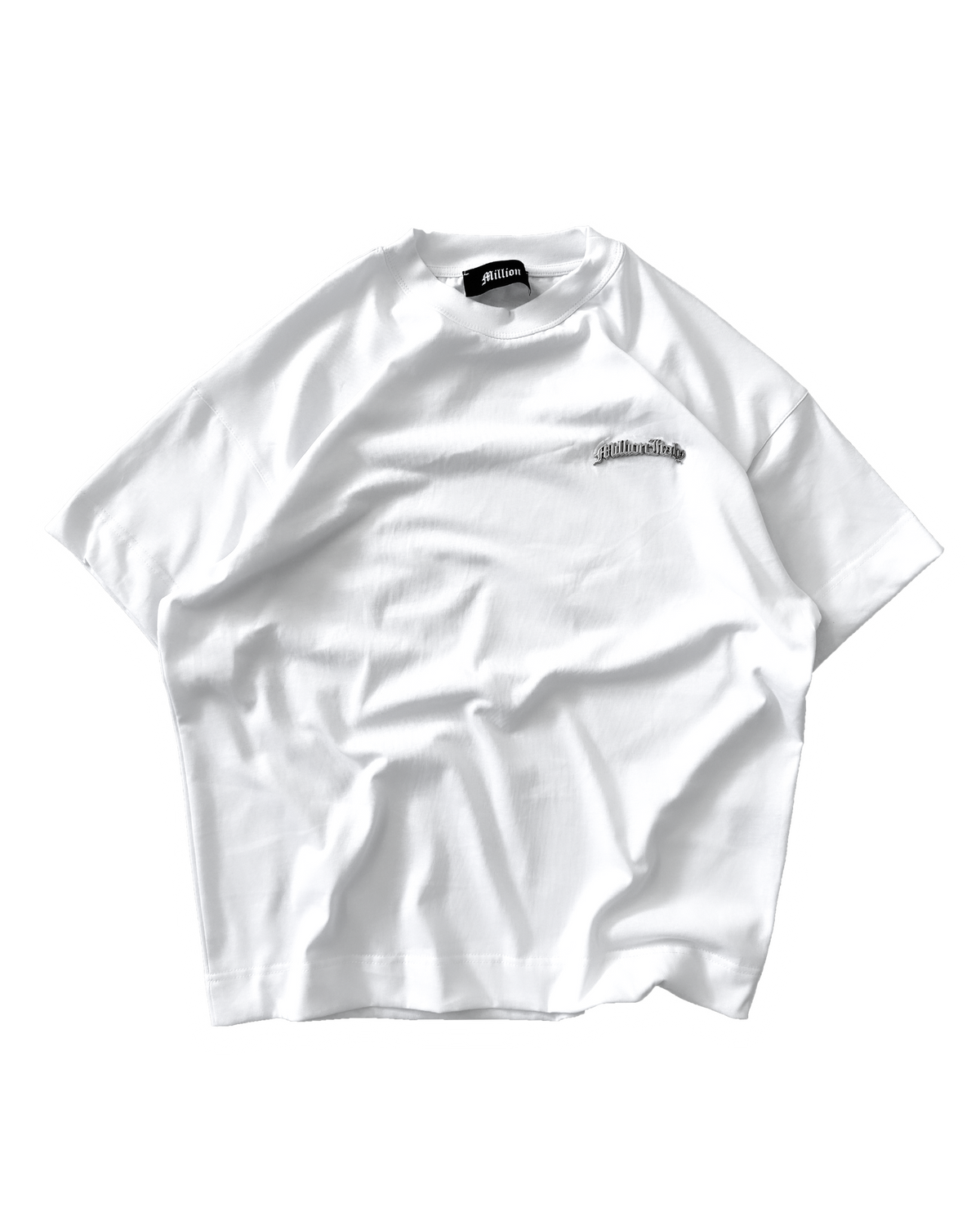 T-Shirt Logo Metal Bianca